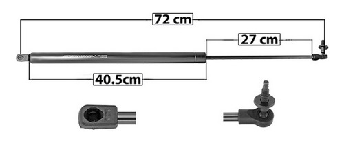 Amortiguador 5ta Puerta Chevrolet Lumina 1990-1991