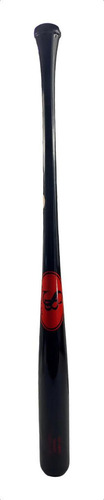 Bate De Béisbol De Madera De Abedul Color Negro Santana Bats I13 33.5 De Largo