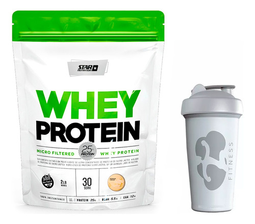 Star Nutrition Whey Protein Doypack 2lb + Vaso Mezclador