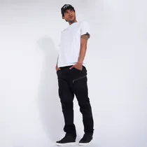 Comprar Pantalon Hombre Kevingston Cargo Unit Relaxed Negro