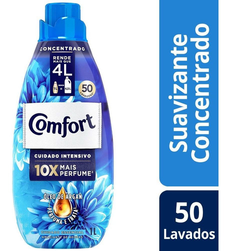 Suavizante Concentrado Comfort Cuidado Esencial 1 L