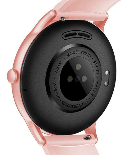 Smartwatch Haiz My Watch S Life 44mm Ip68 Hz-v230d Cor Da Caixa Rosa