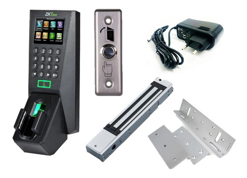 Imagen 1 de 9 de Combo Control Acceso Biométrico Y Venas Reloj Fv18 Zkteco®