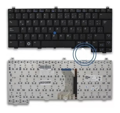 Teclado Dell D420  D430 Nsk-d701e  9j.n8582.01e 0kh384 Point