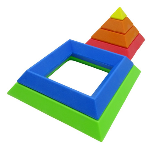 Tangram Didáctico 3d Con 2 Juegos, Montessori