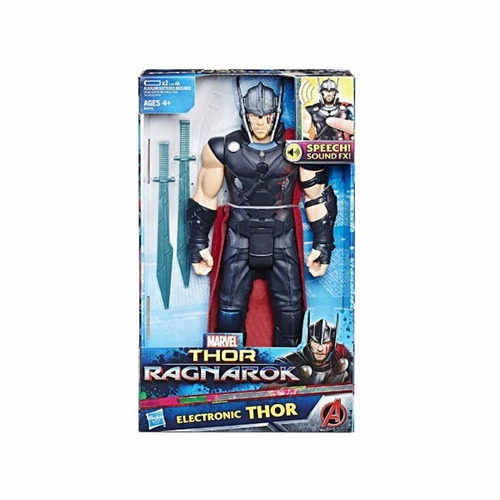 Figura Thor Ragnarok Electrónica - Marvel Avengers 30 Cm