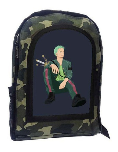 Mochila Camuflada One Piece A57