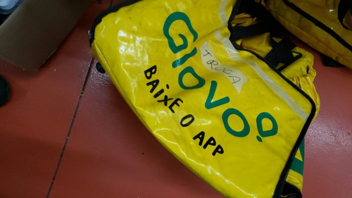 Imagem 1 de 2 de Mochila Delivery Glovo Capa Com Pequenos Defeitos