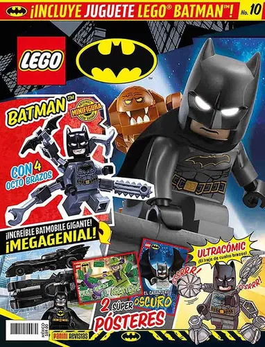revista lego batman panini