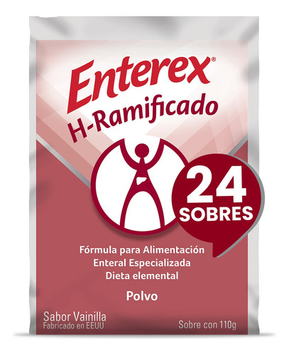 Enterex H-ramificado Plv Caja C/24 Sobres De 110g. Vainilla
