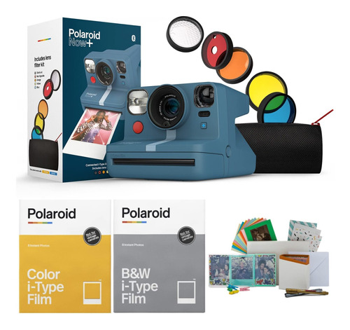 Imagen 1 de 1 de Polaroid Now+ Camara Pelicula Instantanea Color B&w Caja 4