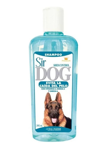 Sir Dog Control Caida Pelo Shampoo 390ml Perro Tps