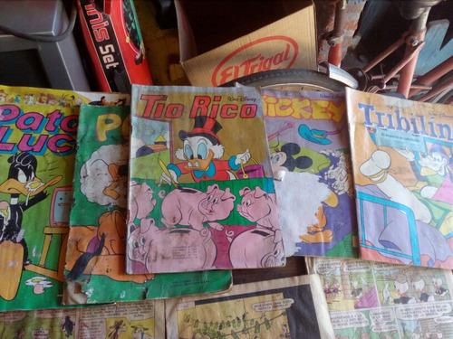 Antiguas Revistas Comics Tio Rico , Donald ,de Coleccion Lea