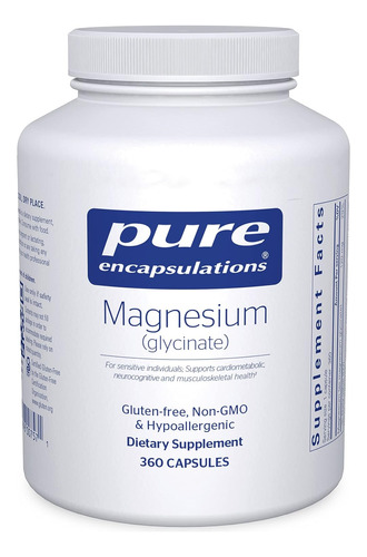 Suplemento Magnesio (glicinado), M - Unidad a $1719