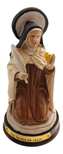 Imagen Santos Estatua Santos Resina 12x5 Cm Figura Santos Santa Teresa De Jesús