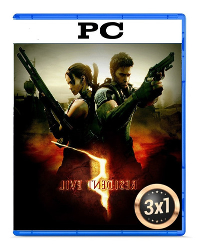 Resident Evil 5 Pc 3x1