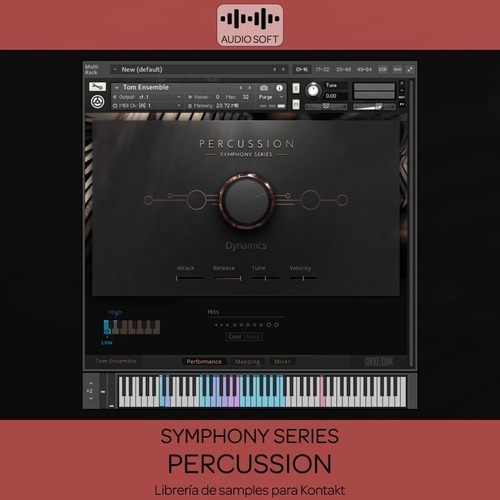 Librerias Kontakt - Symphony Series Percussion