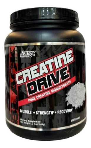 Creatina Drive Nutrex 1000g Original Americana