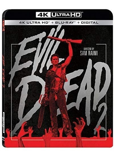 4k Ultra Hd + Blu-ray Evil Dead 2 / Noche Alucinante