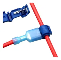 Comprar Pack 20 Terminales Electricos Tipo T Conector Rapido Cable