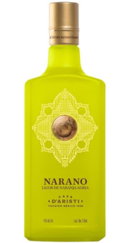 Pack De 12 Licor Casa Daristi Naranja Agria Narano 750 Ml