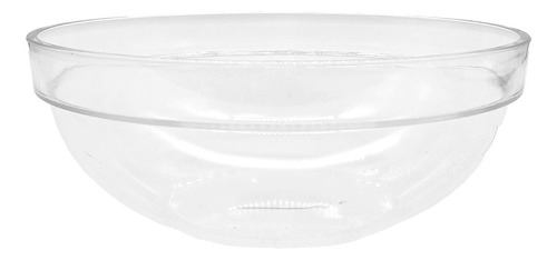 Bowl Ensaladera Mediana 20 Cm De Acrílico Redonda, 12833