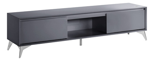 Acme Furniture Soporte De Tv, Gris/cromado