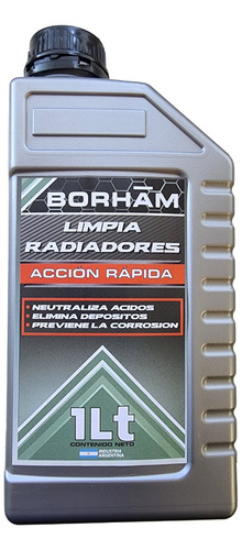 Liquido Limpia Radiadores X 1 Lt