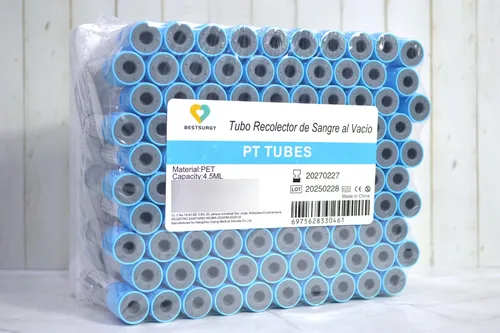 Tubo Tapa Azul Gradilla X 100 Plasma Citrato De Sodio 9nc