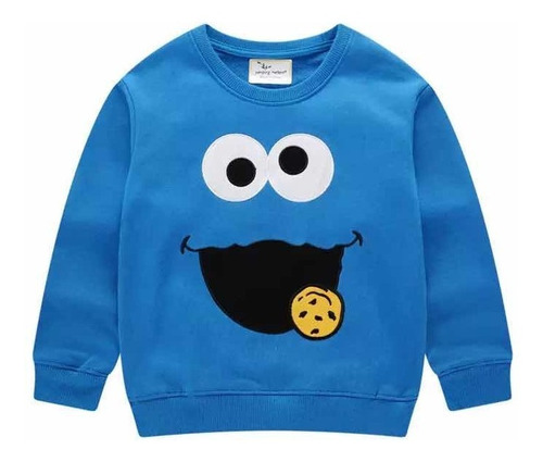 Conjunto De Pants, Sudadera Y Pantalón Cookie Monster Niño