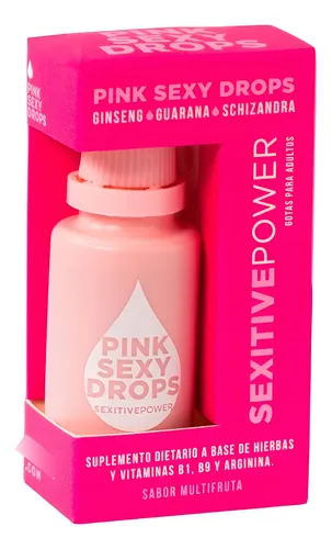 Suplemento Vigorizante + Libido Femenino Pink Sexy Drops