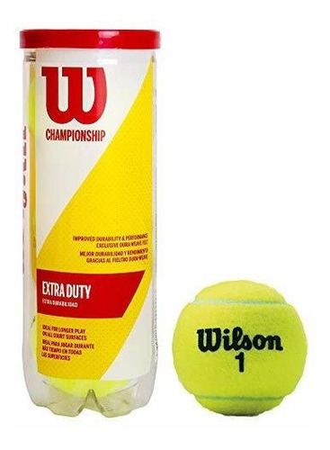 Wilson Championship Es Una Pelota De Tenis - Can (can).