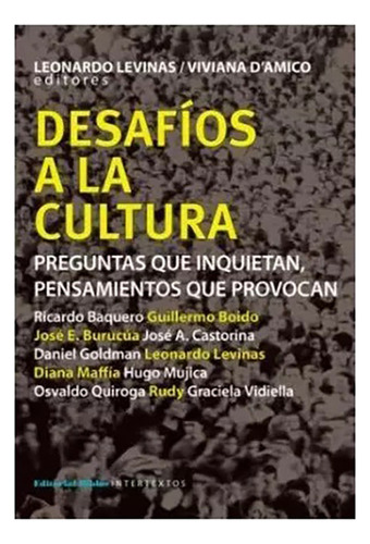 Desafios A La Cultura - Levinas - Biblos - #d