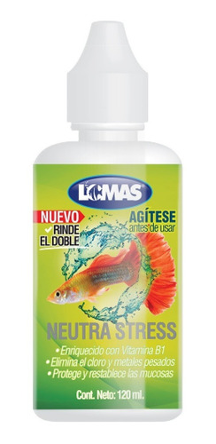 Neutra Stress Contiene 120ml Vitamina B1 Elimina Cloro Lomas