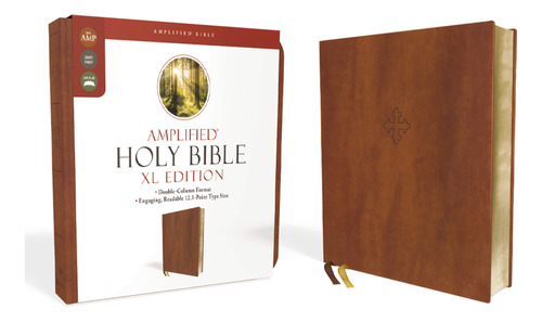 Santa Biblia Amplificada, Edicion Xl, Leathersoft, Marron