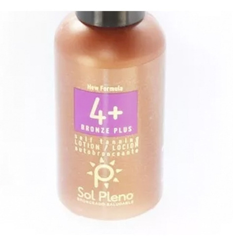 Imagen 2 de 11 de Sol Pleno Locion Bronze Plus Cuerpo Bronceado X 5 Unidades