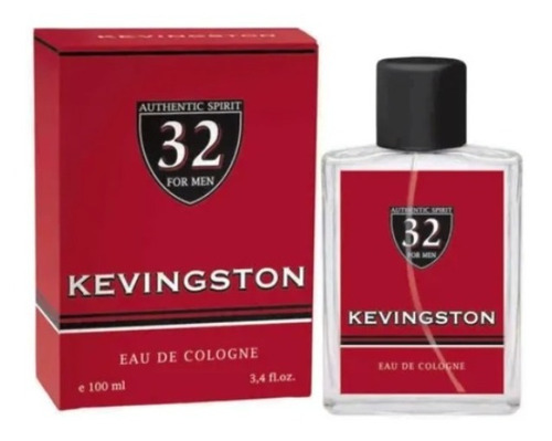 Imagen 2 de 5 de Perfume Colonia Kevingston Rojo 32 Hombre X100ml