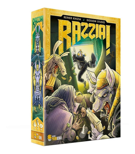 Razzia! Juego De Mesa En Español - Ediciones Primigenio