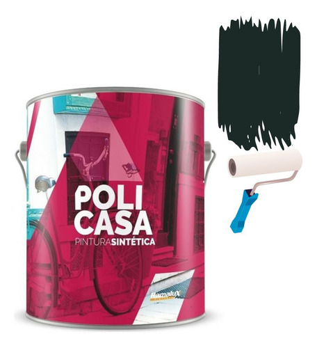 Esmalte Sintético Brillante Policasa 0.9 Lt Ramalux Ecopint