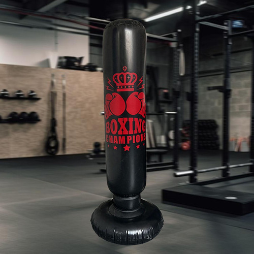 Saco De Boxeo Inflable De 62,99 Pulgadas, Resistente,