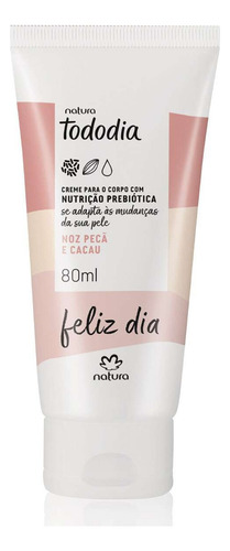 Creme Para O Corpo Tododia Noz Pecã E Cacau 80ml - Natura