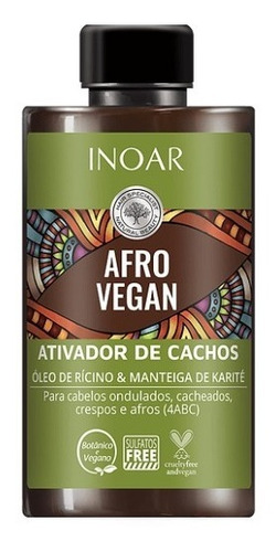 Inoar Afro Vegan Activador De Rizos  300ml