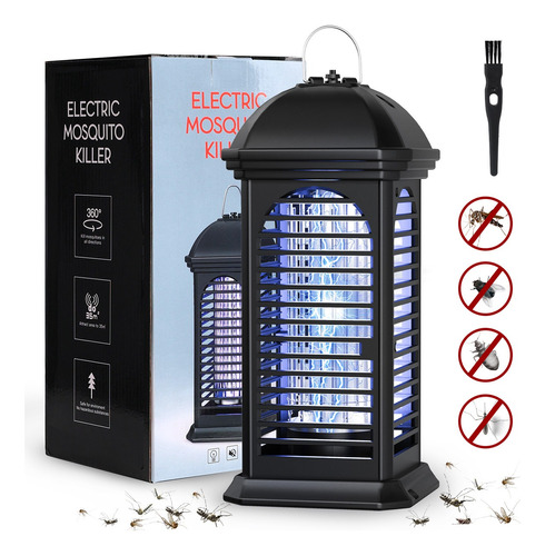 Lámpara Mata Mosquitos Killer Eléctrico Interior Y Exterior