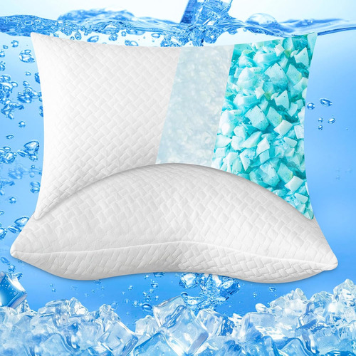 Almohadas Viscoelásticas Trituradas Para Dormir De Lado 50x7