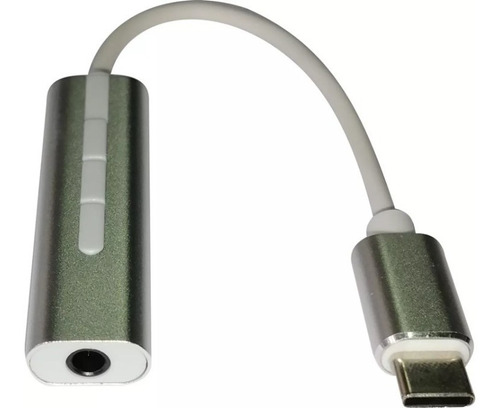 Adaptador Convertidor Tarjeta De Sonido Tipo C A Jack 3.5mm 