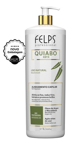 Felps Xbtx Quiabo Okra 1litro + Brinde