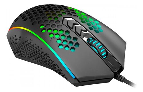 Mouse Gamer Redragon Memeanlion Honeycomb Rgb 12000 Dpi