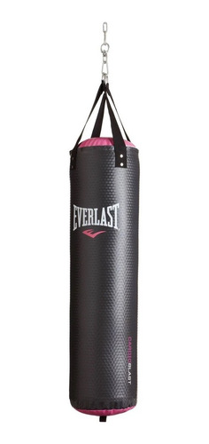 Imagen 3 de 7 de Costal Everlast Cardio Blast Heavy Bag Negro/rosa