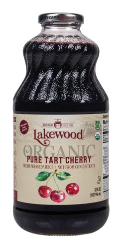 Lakewood Organic Pure Tart Cherry 946 Ml
