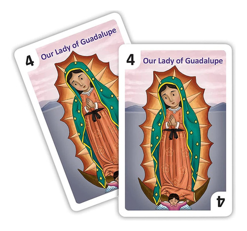 Catholic Saints Miniature Go Fish Matching Card Card, Domine